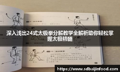 深入浅出24式太极拳分解教学全解析助你轻松掌握太极精髓